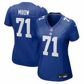 NFL New York Giants Marcus Mbow Women's Team Game Jersey