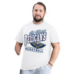 New Orleans Pelicans G-III Sports by Carl Banks Adaptive Headliner T-Shirt - White sale