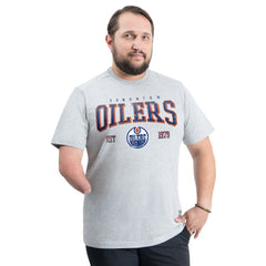 Edmonton Oilers G-III Sports by Carl Banks Adaptive Classic Team Graphic T-Shirt