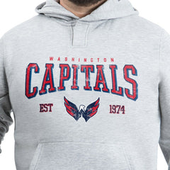 Washington Capitals G-III Sports by Carl Banks Adaptive Classic Team Spirit Fleece Hoodie