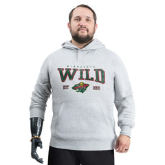 Minnesota Wild G-III Sports by Carl Banks Adaptive Classic Team Spirit Fleece Hoodie