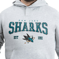 San Jose Sharks G-III Sports by Carl Banks Adaptive Classic Team Spirit Fleece Hoodie