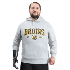 Boston Bruins G-III Sports by Carl Banks Adaptive Classic Team Spirit Fleece Hoodie