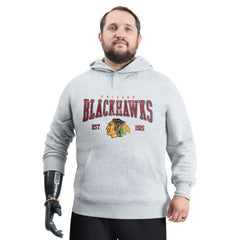 Chicago Blackhawks G-III Sports by Carl Banks Adaptive Classic Team Spirit Fleece Hoodie