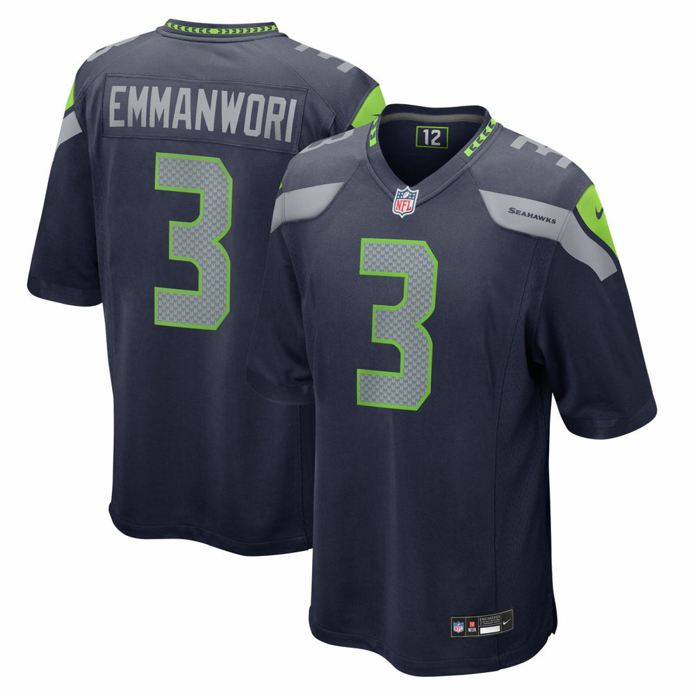 NFL Seattle Seahawks Nick Emmanwori Team Game Jersey
