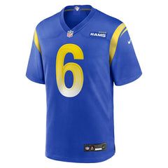 NFL Los Angeles Rams Nick Hampton Team Game Jersey