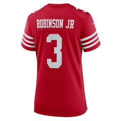 NFL San Francisco 49ers Brian Robinson Jr. Women's Team Game Jersey