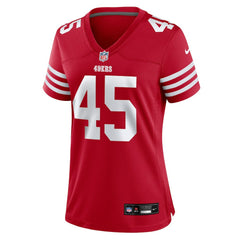 NFL San Francisco 49ers Nick Martin Women's Team Game Jersey