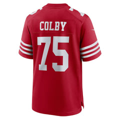 NFL San Francisco 49ers Connor Colby Team Game Jersey