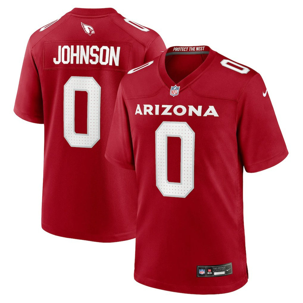 NFL Arizona Cardinals Will Johnson Team Game Jersey
