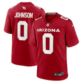 NFL Arizona Cardinals Will Johnson Team Game Jersey
