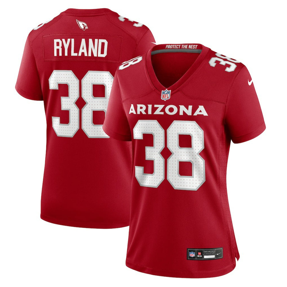 NFL Arizona Cardinals Chad Ryland Women's Team Game Jersey