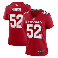 NFL Arizona Cardinals Jordan Burch Women's Team Game Jersey