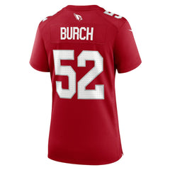 NFL Arizona Cardinals Jordan Burch Women's Team Game Jersey