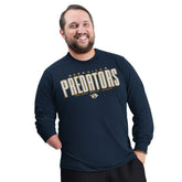 Nashville Predators G-III Sports by Carl Banks Adaptive Mesh Effect Long Sleeve T-Shirt