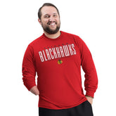 Chicago Blackhawks G-III Sports by Carl Banks Adaptive Mesh Effect Long Sleeve T-Shirt