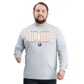 New York Islanders G-III Sports by Carl Banks Adaptive Mesh Effect Long Sleeve T-Shirt