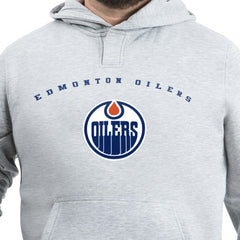 Edmonton Oilers G-III Sports by Carl Banks Adaptive Classic Team Arc Fleece Hoodie