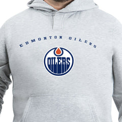 Edmonton Oilers G-III Sports by Carl Banks Adaptive Classic Team Arc Fleece Hoodie
