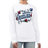 Memphis Grizzlies G-III 4Her by Carl Banks Women's Roses Fleece Tri-Blend Sweatshirt - White on sale