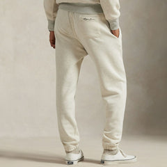 Yankees Polo Ralph Lauren Vintage Fleece Sweatpants - Cream