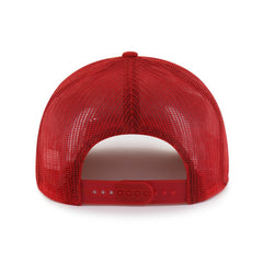 Cincinnati Reds Pitstop Trucker Adjustable Hat - Red | 47 brand