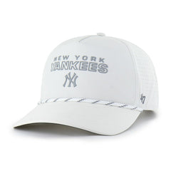 New York Yankees Forward Vault Hitch Adjustable Hat - White | 47 brand