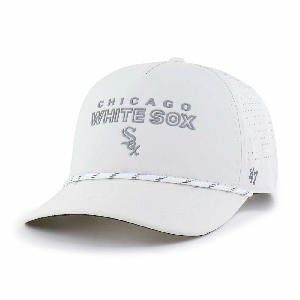 Chicago White Sox Forward Vault Hitch Adjustable Hat - White | 47 brand
