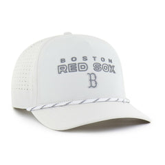 Boston Red Sox Forward Vault Hitch Adjustable Hat - White | 47 brand