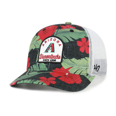 Arizona Diamondbacks Beachside Adjustable Trucker Hat - Black | 47 brand