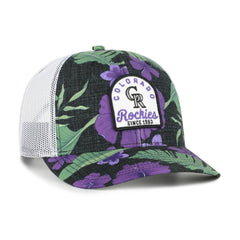 Colorado Rockies Beachside Adjustable Trucker Hat - Black | 47 brand