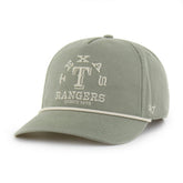 Texas Rangers Canyon Ranchero Hitch Adjustable Hat - Olive | 47 brand