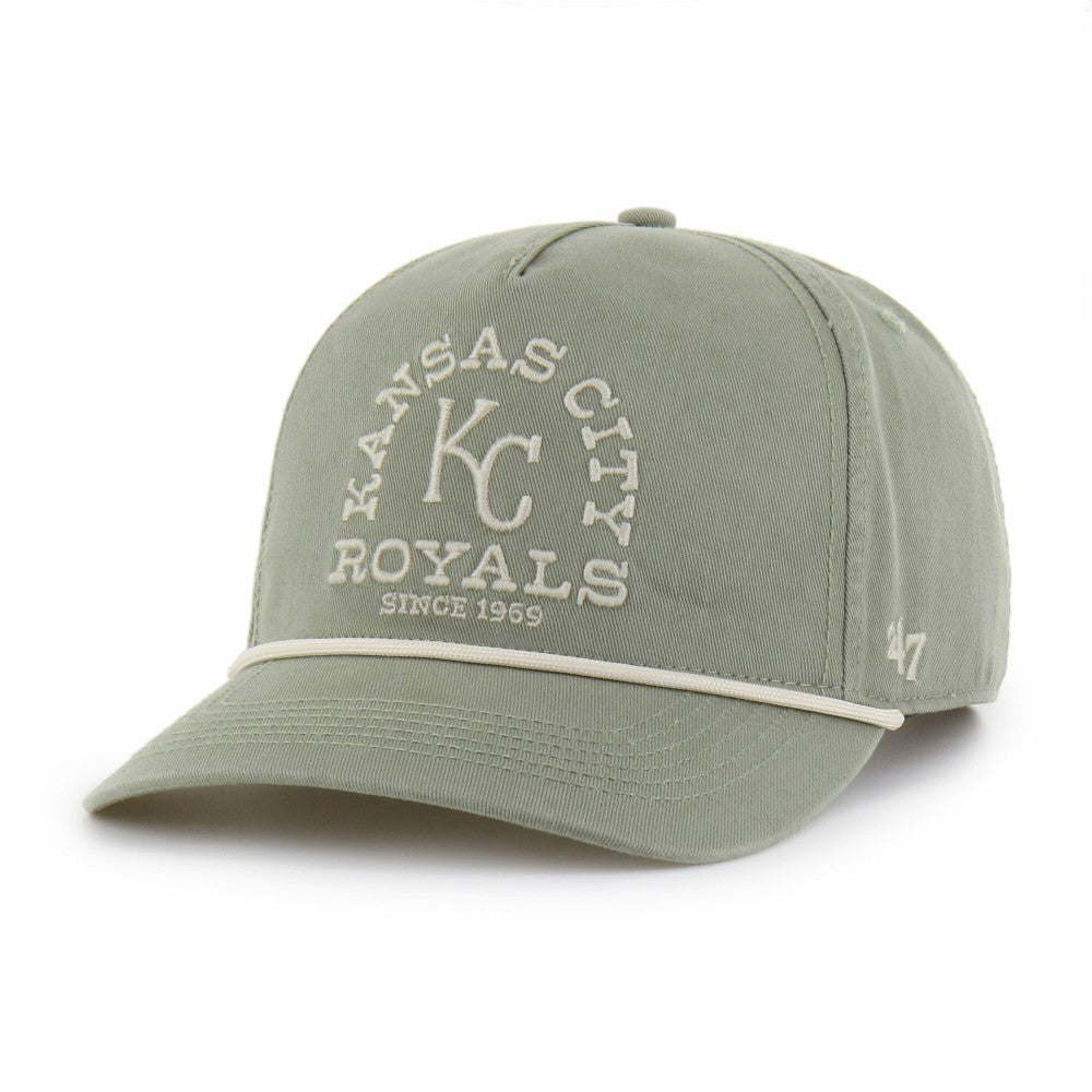 Kansas City Royals Canyon Ranchero Hitch Adjustable Hat - Olive | 47 brand