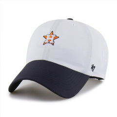 Houston Astros Vista Mini Clean Up brrr° Adjustable Hat - White/Navy | 47 brand