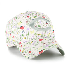 Cincinnati Reds Women's Posey Clean Up Adjustable Hat - Light Pink | 47 brand