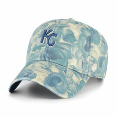 Kansas City Royals Women's Gardenia Clean Up Adjustable Hat - Blue | 47 brand