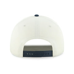 Atlanta Braves Youth Frame Out Hitch Adjustable Hat - Natural/Navy | 47 brand