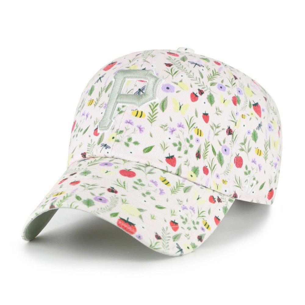 Pittsburgh Pirates Girls Youth Posey Clean Up Adjustable Hat - Light Pink | 47 brand