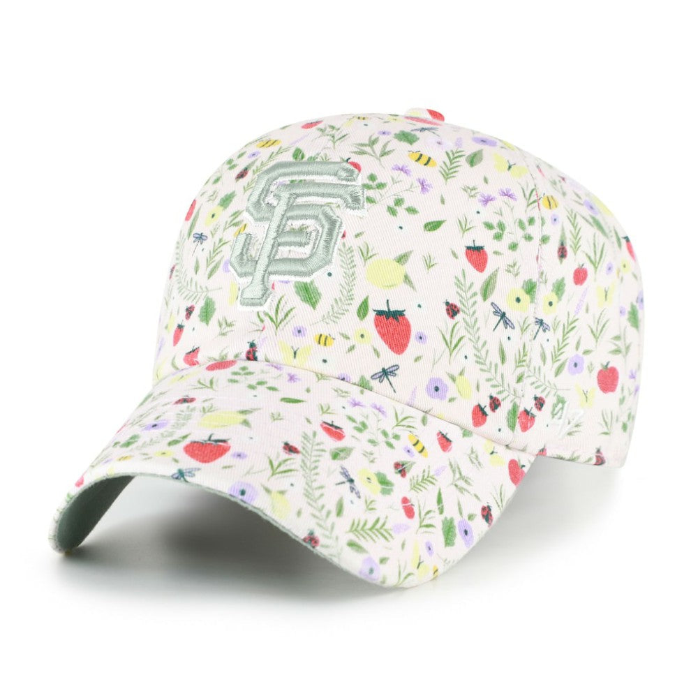 San Francisco Giants Girls Youth Posey Clean Up Adjustable Hat - Light Pink | 47 brand