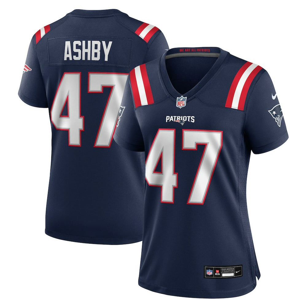 NFL New England Patriots Julian Ashby Women's Team Game Jersey
