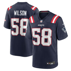 NFL New England Patriots Jared Wilson Team Game Jersey
