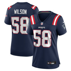 NFL New England Patriots Jared Wilson Women's Team Game Jersey