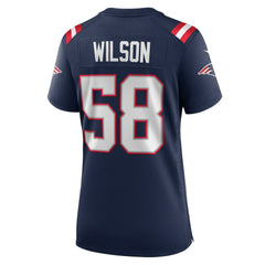 NFL New England Patriots Jared Wilson Women's Team Game Jersey
