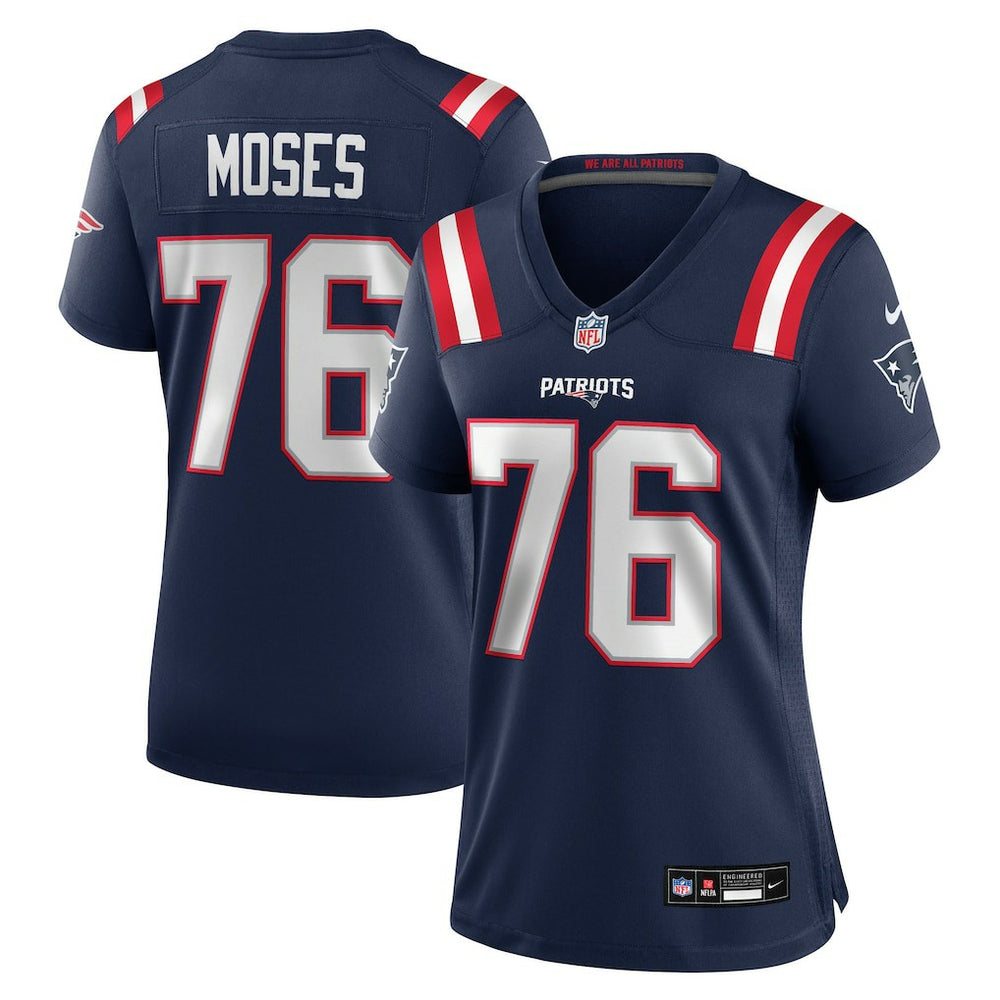 NFL New England Patriots Morgan Moses Women's Team Game Jersey