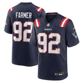 NFL New England Patriots Joshua Farmer Team Game Jersey