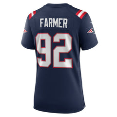 NFL New England Patriots Joshua Farmer Women's Team Game Jersey