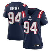 NFL New England Patriots Cory Durden Women's Team Game Jersey