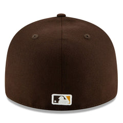 San Diego Padres 2025 MLB Postseason Side Patch Low Profile 59FIFTY Fitted Hat - Brown | New Era