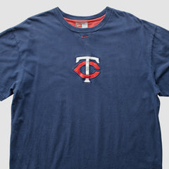 Minnesota Twins 2000s T-Shirt - Navy Vintage | Nike