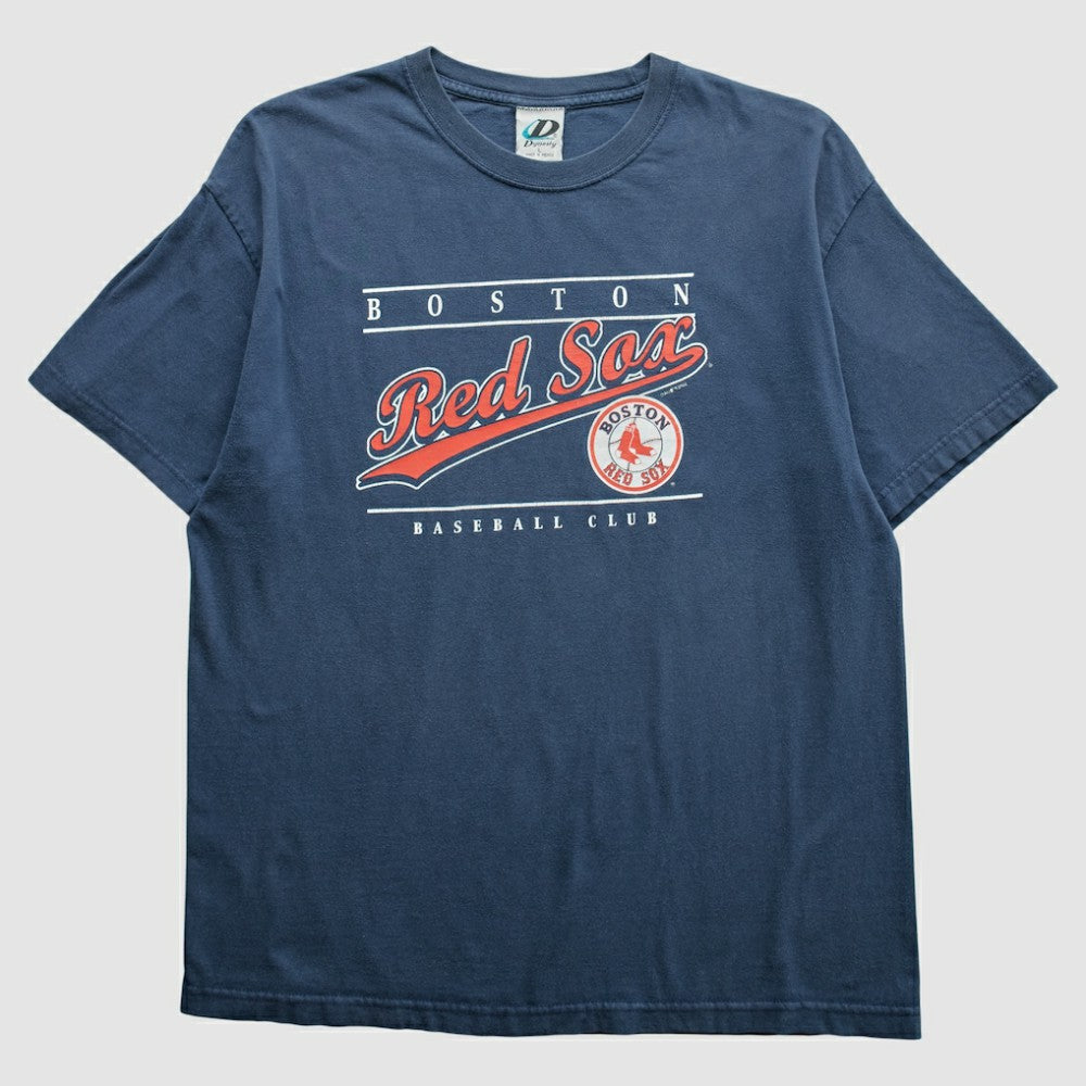 Boston Red Sox Dynasty 2000s T-Shirt - Navy Vintage